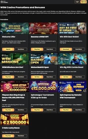 Establecimiento de apuestas WSM